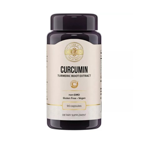 I Like It Clean Curcumin Skin Whitening Supplement Pills, 90 Capsules