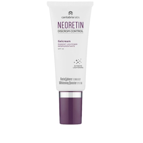 Neoretin Discrom Control Skin Whitening Sun Screen UV Protection Gel Cream SPF50, 40 ml