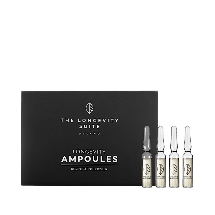 The Longevity Suite Longevity Ampoules Regenerating Booster - Skin Whitening Serum, 50 ml