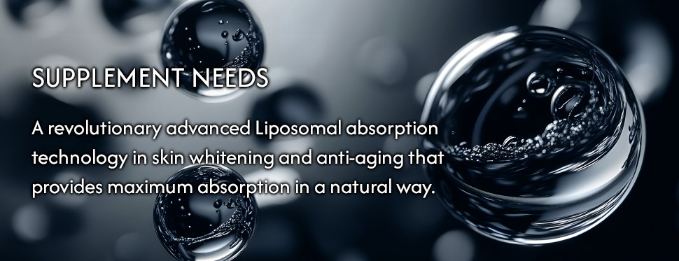 Liposomal Skin Lightening Supplements, Liposomal Glutathione, Liposomal Vitamin C, Liposomal Curcumin, Liposomal COQ10